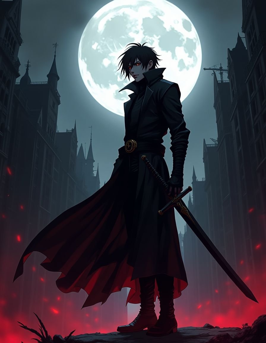 动漫网 - 暗夜狩魔人 番剧封面